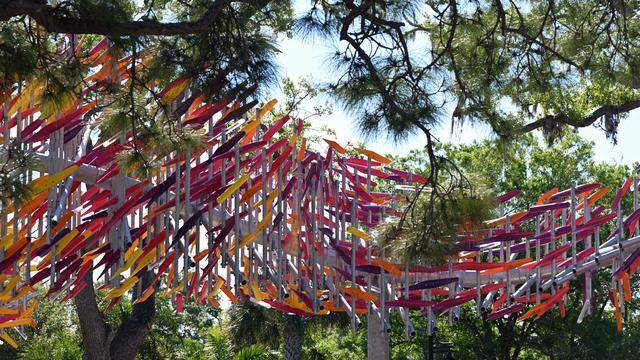 The Singing River, a public art installation by artist Reinald Correa, has been added to Mineral Springs Park, 1312 Second Ave. E., as part of the Bradenton Riverwalk.
